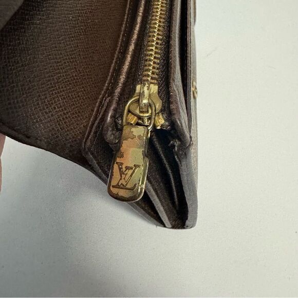 LV Louis Vuitton Damier Porte Monnaie Bifold Wallet CA4047 - Picture 12 of 14